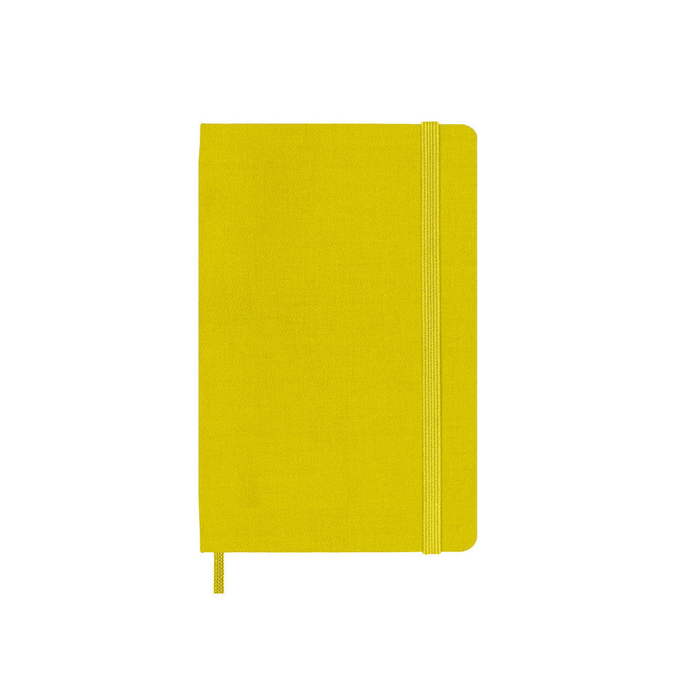 Moleskine Silk Hardcover Pocket Notebook Ruled Hay Yellow