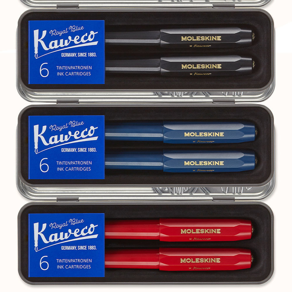 Moleskine x Kaweco Fountain Pen and Ballpoint Set by Kaweco|Moleskine at Cult Pens