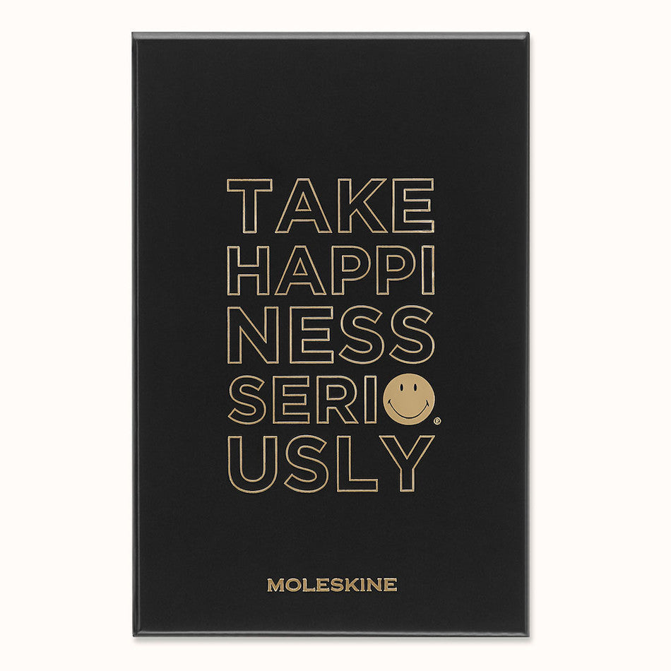 Moleskine Large Notebook Ruled Limited Edition Smiley Collector's Box by Moleskine at Cult Pens
