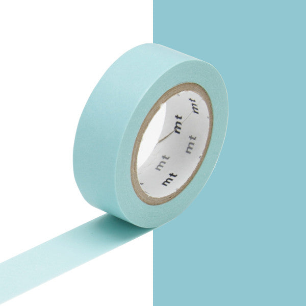 mt Washi Masking Tape - 15mm x 7m - Baby Blue by mt at Cult Pens