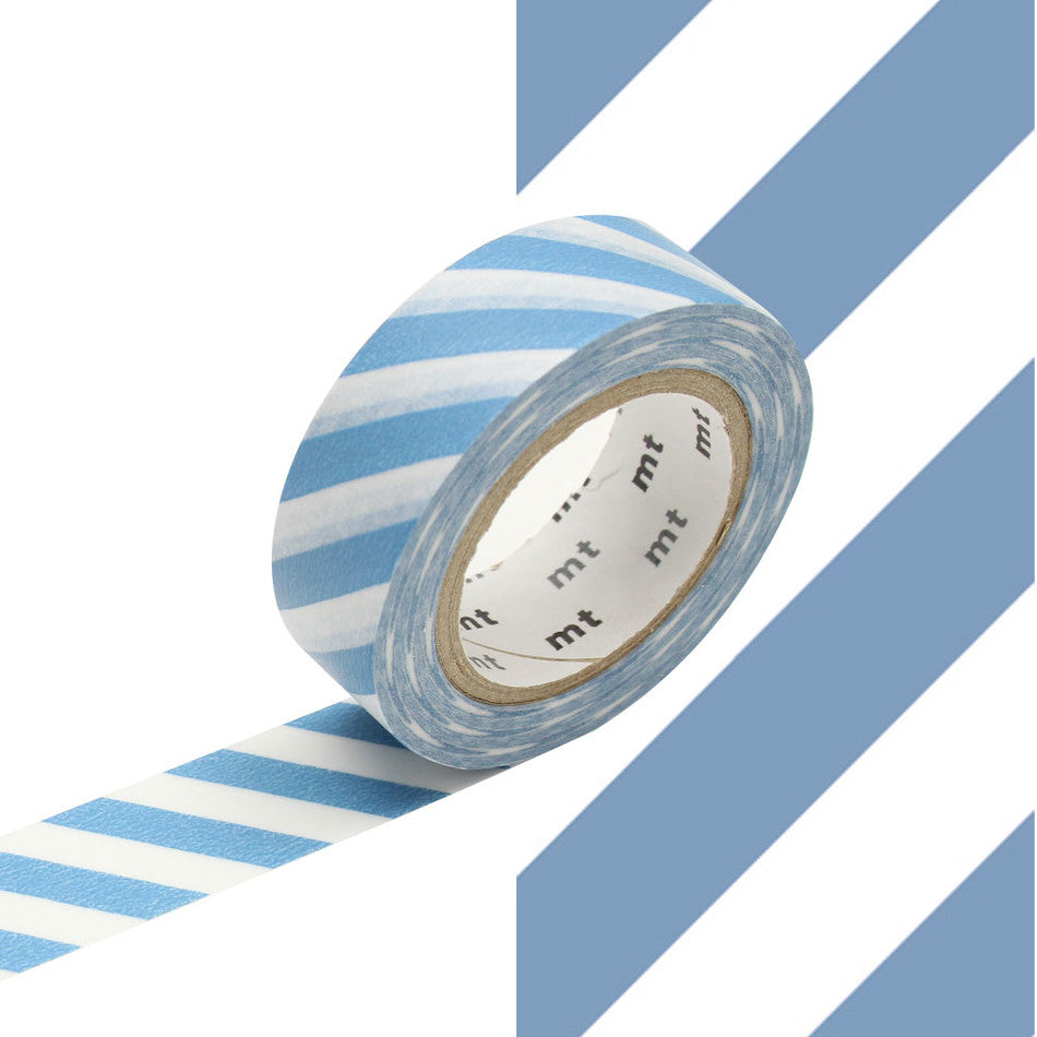 mt Washi Masking Tape - 15mm x 7m - Border Ice by mt at Cult Pens
