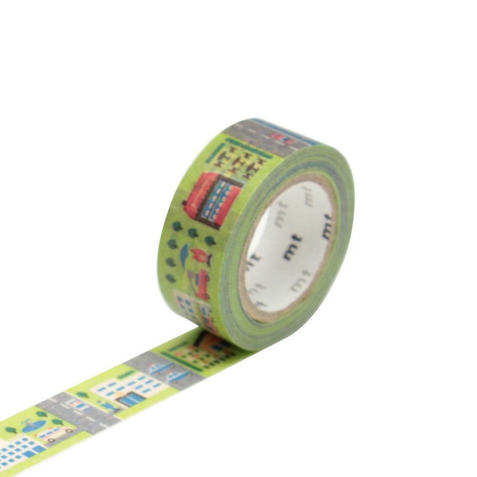 mt Washi Masking Tape - 15mm x 7m - Work-town by mt at Cult Pens
