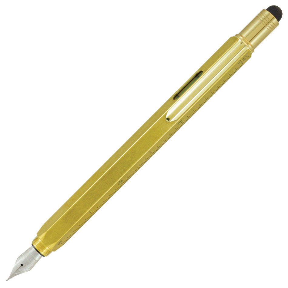 Monteverde Tool Fountain Pen Brass by Monteverde at Cult Pens