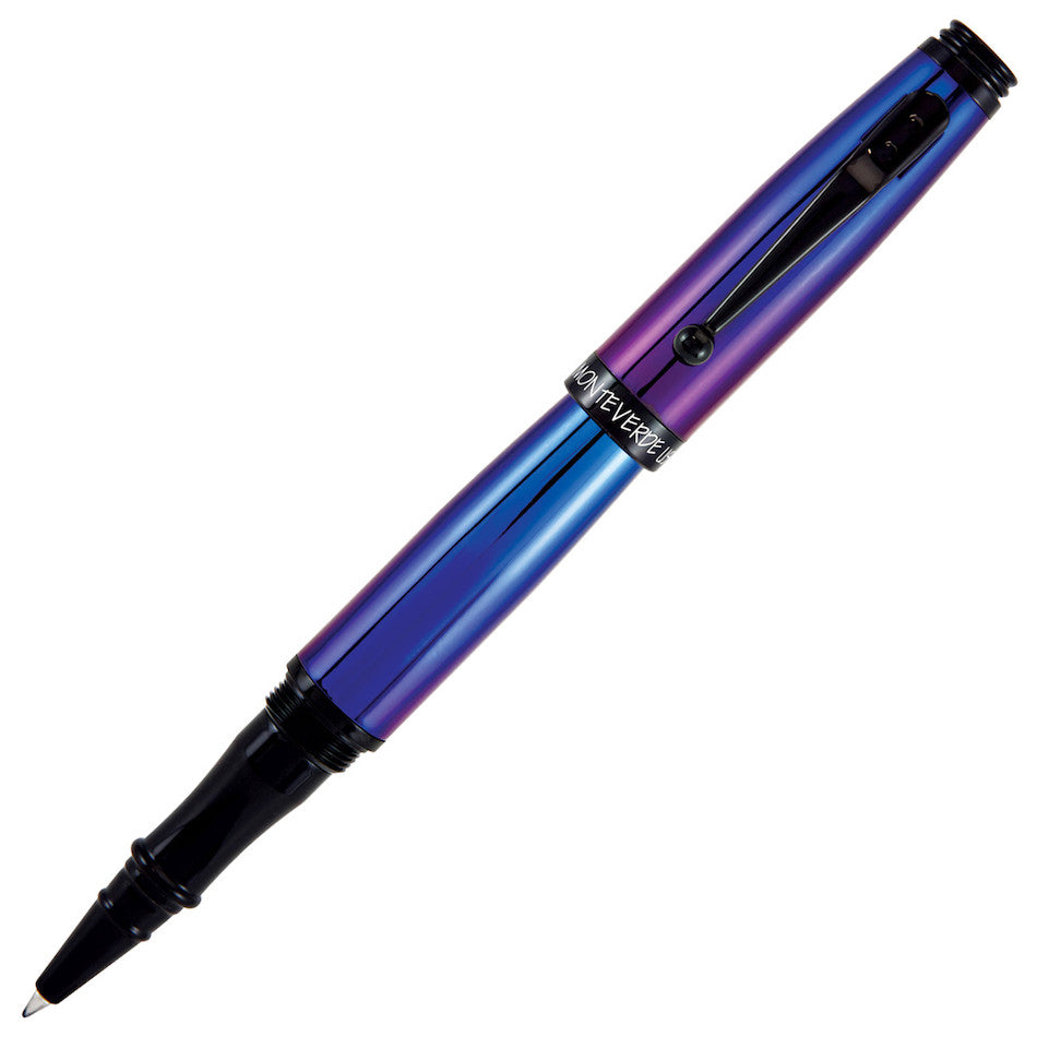 Monteverde Invincia Füllfederhalter – Breite Spitze, Schwarze Tinte, Nebula Design