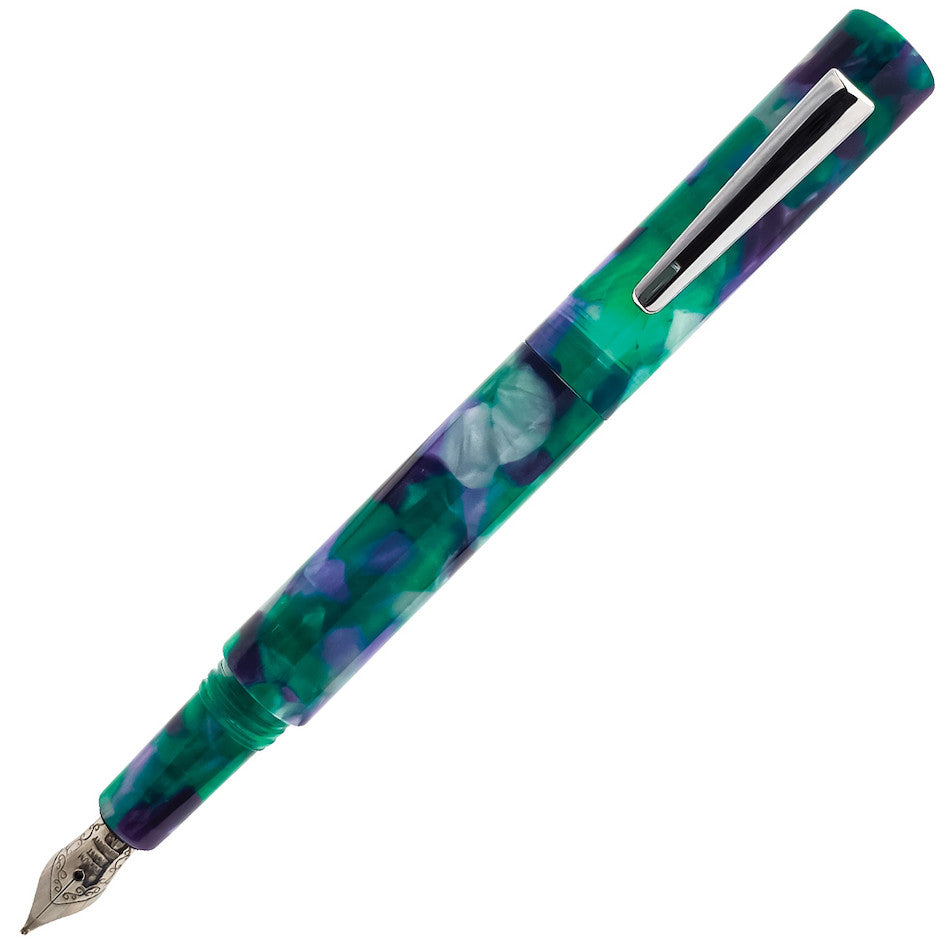 Monteverde MVP Fountain Pen Green Marble by Monteverde at Cult Pens