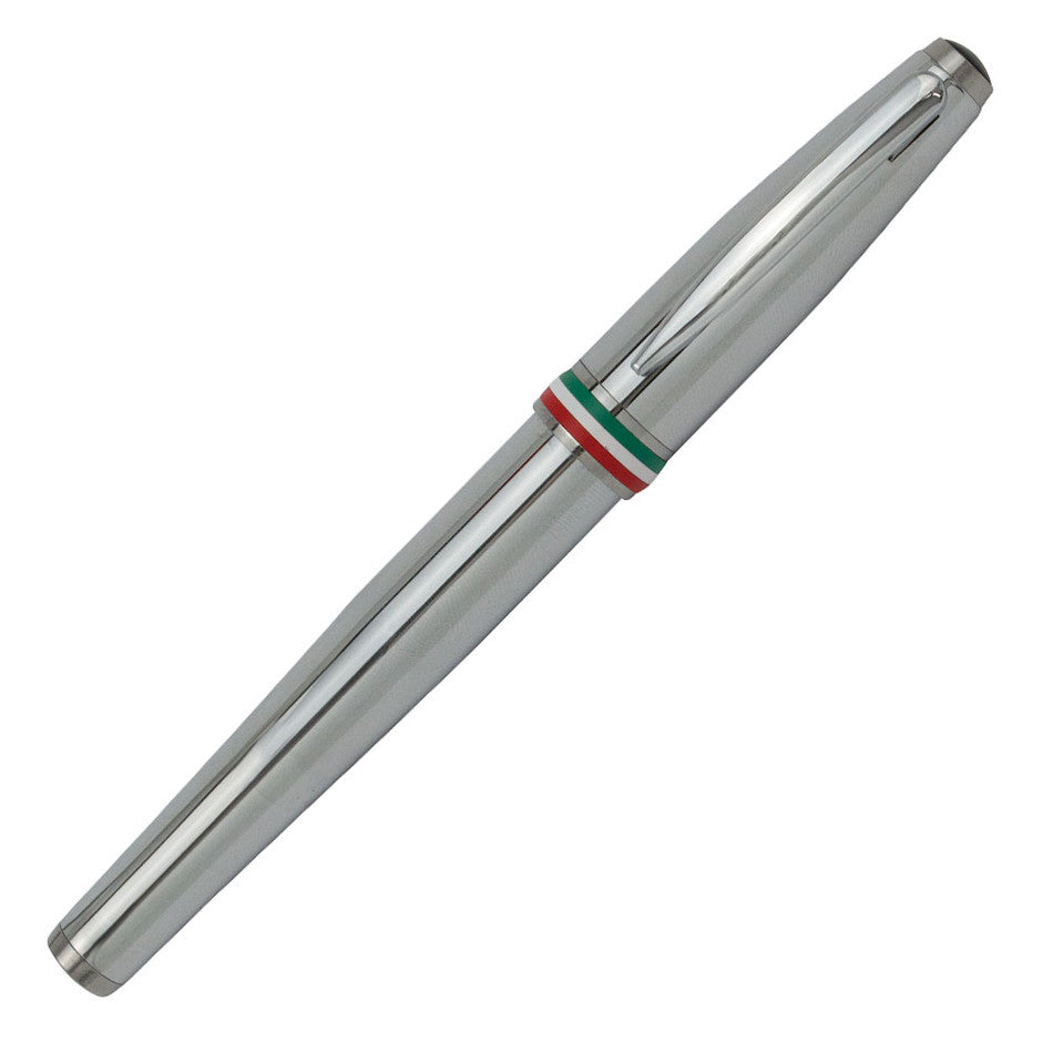 Monteverde Aldo Domani Italia Fountain Pen Chrome by Monteverde at Cult Pens