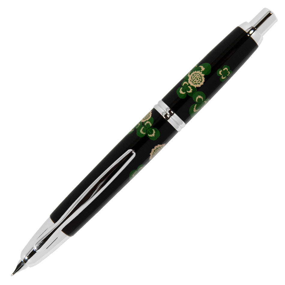 Namiki Raden White Clover Capless Fountain Pen by Namiki at Cult Pens