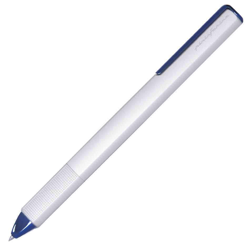 Pininfarina Segno PF One Ballpoint Pen Blue/Silver by Napkin|Pininfarina at Cult Pens