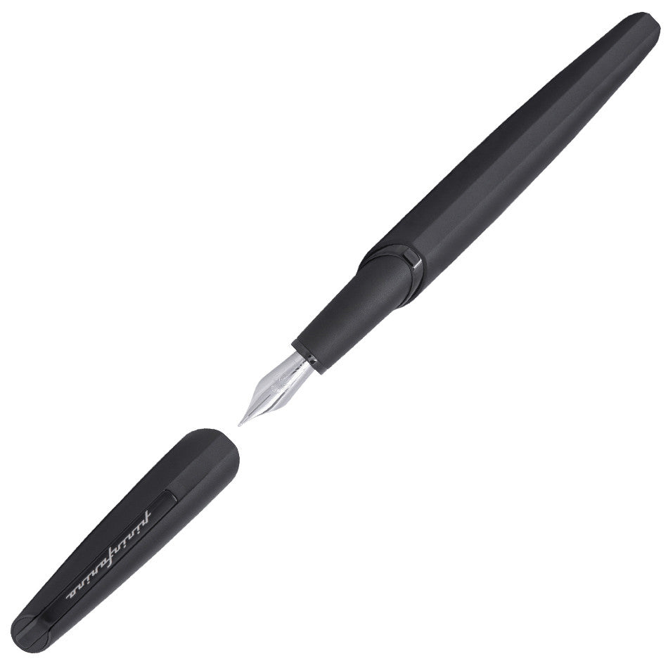 Pininfarina Segno PF Two Fountain Pen Black by Napkin|Pininfarina at Cult Pens