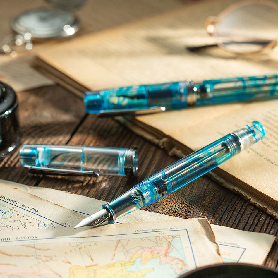 Nahvalur Original Plus Fountain Pen Azureus Blue by Nahvalur at Cult Pens