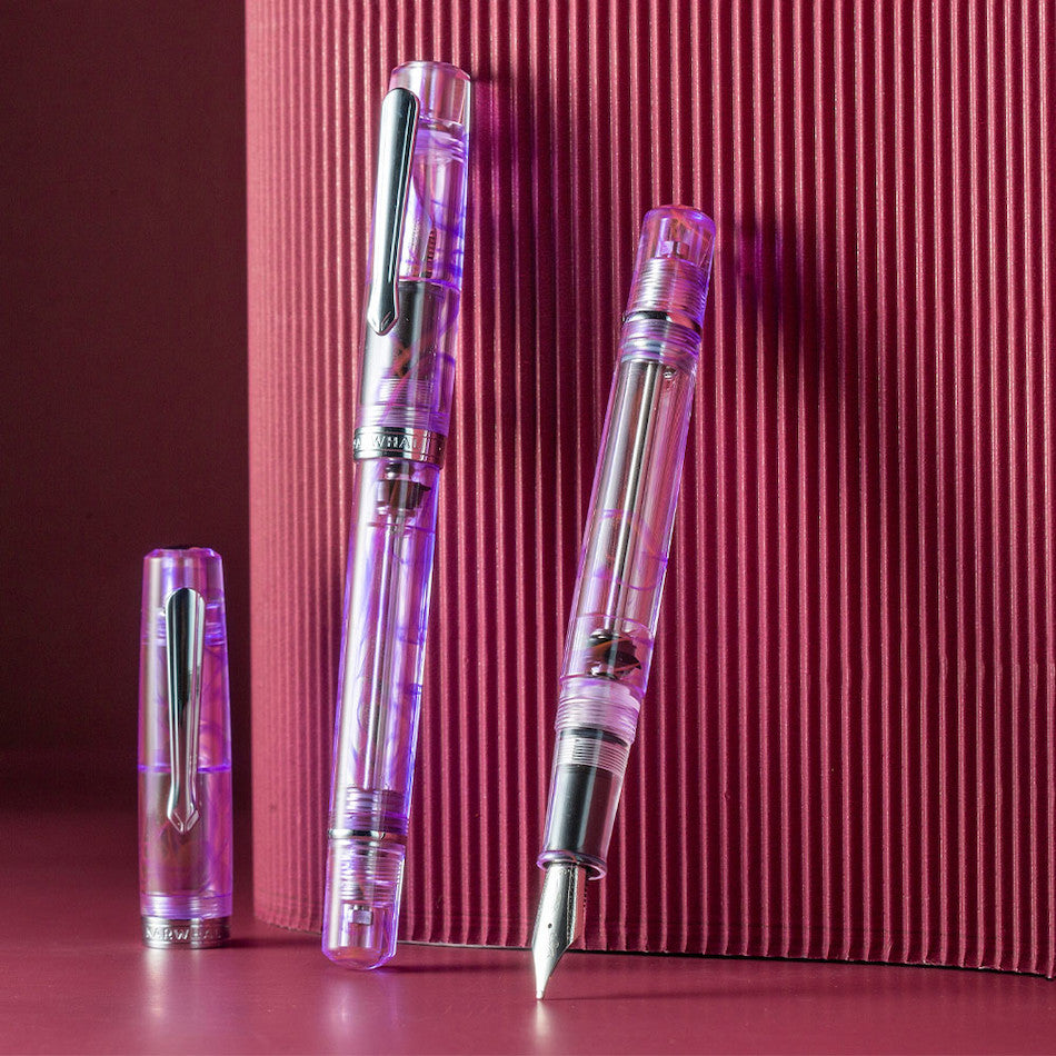 Nahvalur Original Plus Fountain Pen Melacara Purple by Nahvalur at Cult Pens