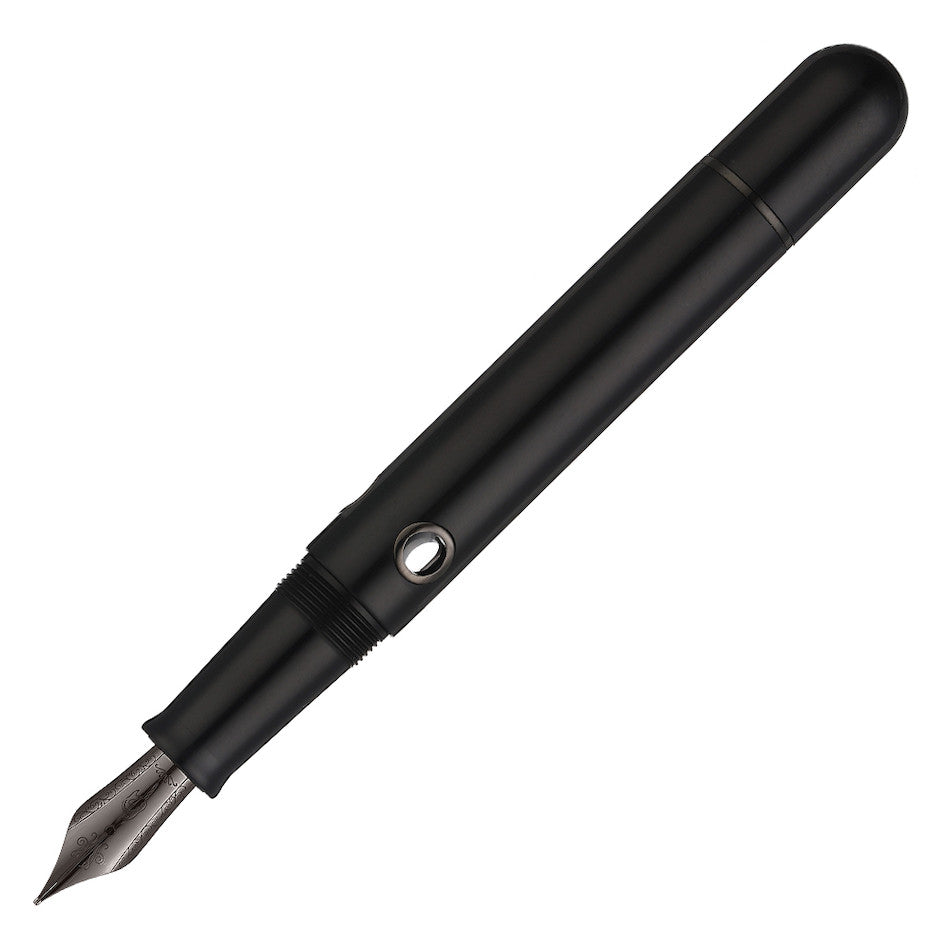 Nahvalur Nautilus Fountain Pen Cephalopod Black by Nahvalur at Cult Pens