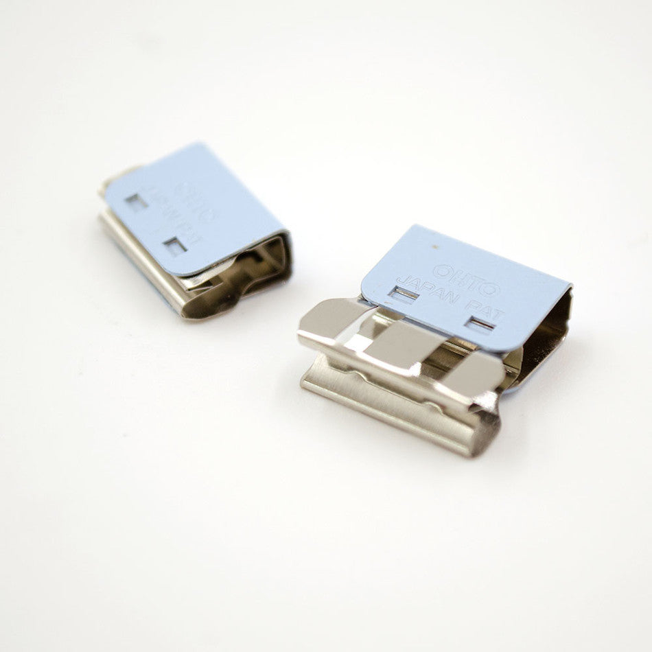 OHTO Slide Clipper Mini Clips Assorted Set of 9 Pastel Colours by OHTO at Cult Pens