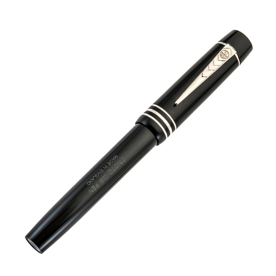 Onoto Magna Classic Fountain Pen Black Plain by Onoto at Cult Pens