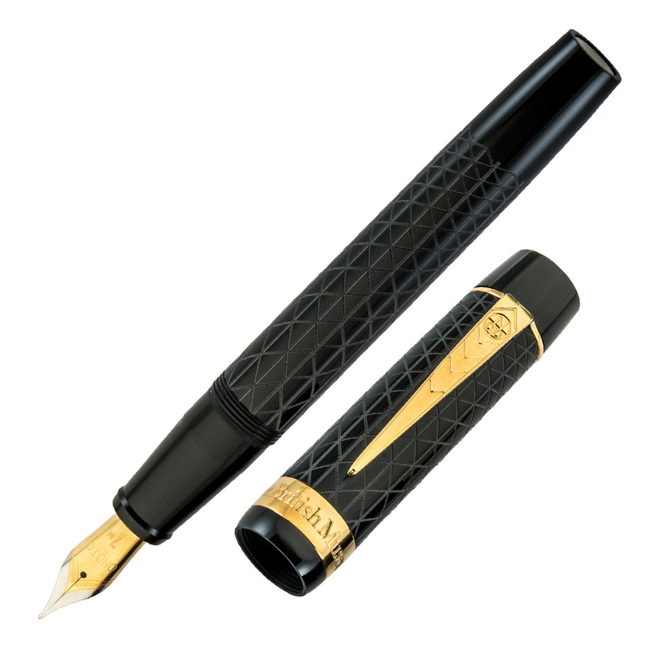 Onoto The British Museum Fountain Pen Black Limited Edition by Onoto at Cult Pens