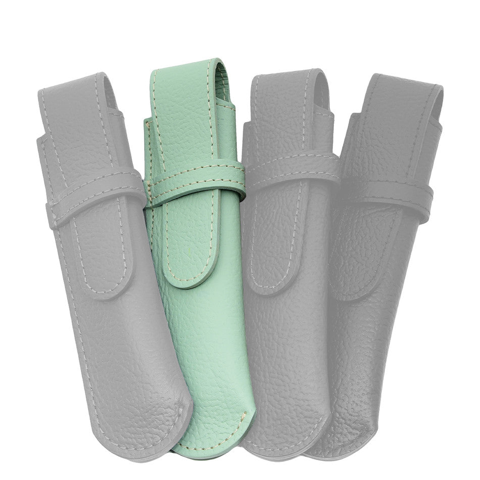 Onoto Leather Pen Pouch Cambridge Blue by Onoto at Cult Pens