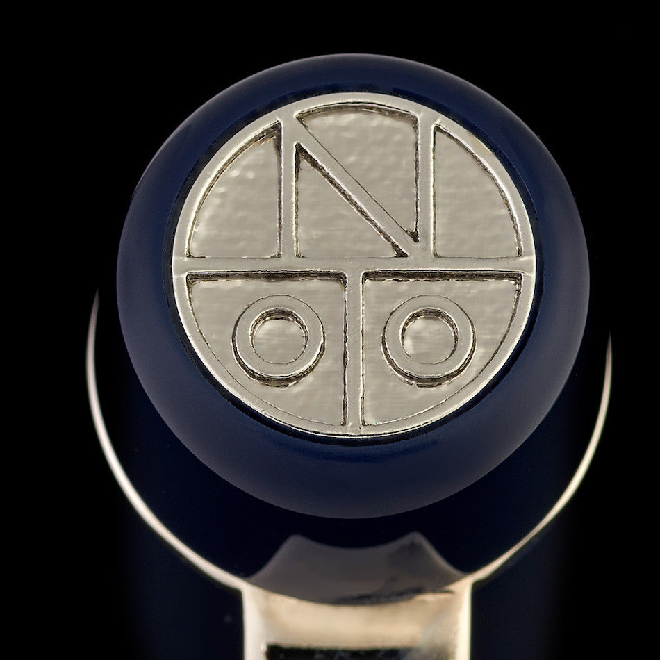 Onoto Scholar Fountain Pen Blue with Silver Trim by Onoto at Cult Pens