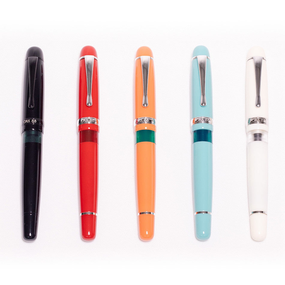 Opus 88 Jazz Color Fountain Pen Red by Opus 88 at Cult Pens