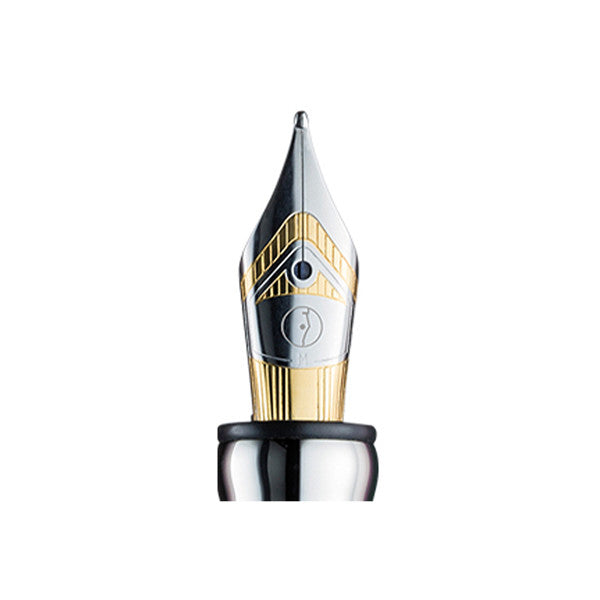 Otto Hutt Design 06 Fountain Pen Nib Platinum Plated Bicolour by Otto Hutt at Cult Pens
