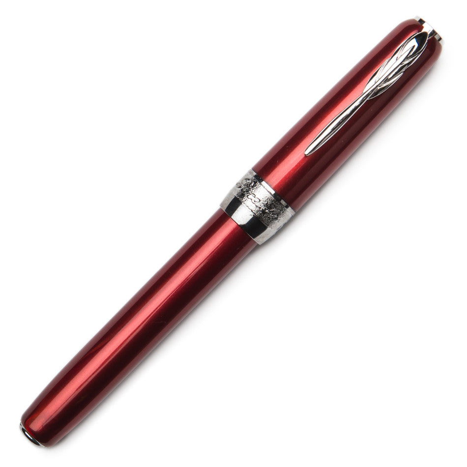 Pineider Full Metal Jacket Fountain Pen Army Red by Pineider at Cult Pens