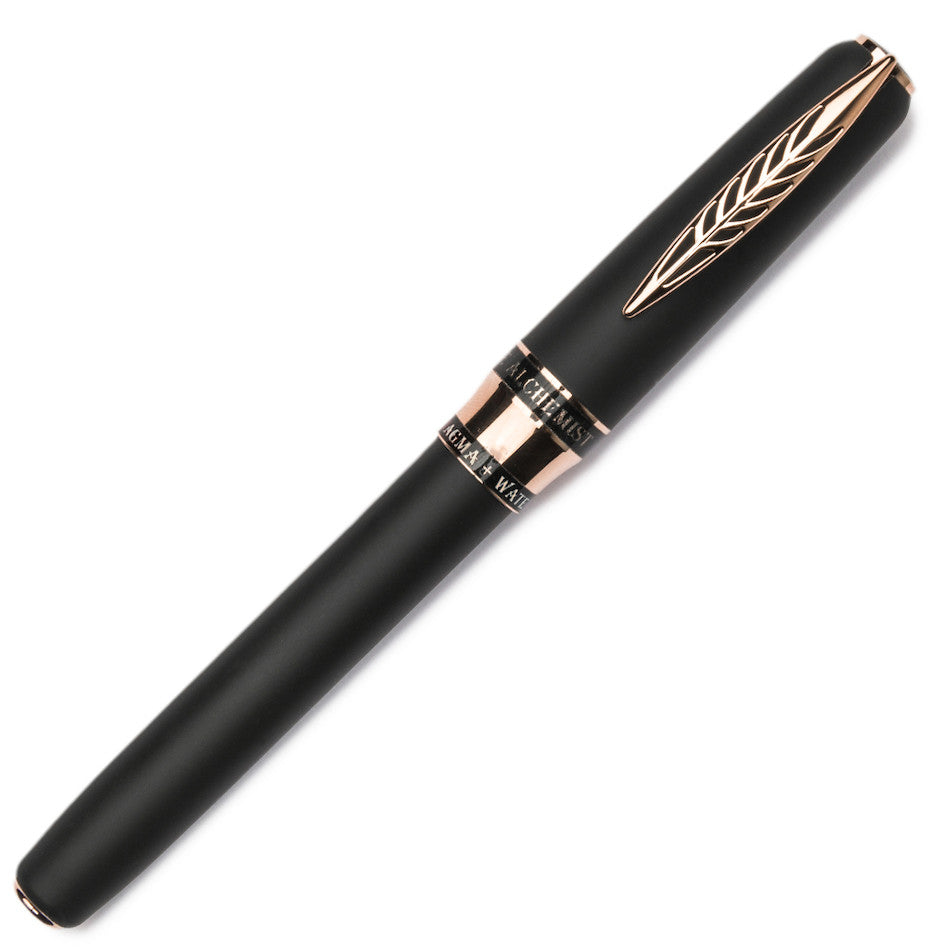 Pineider Alchemist Ballpoint Pen Stromboli Black by Pineider at Cult Pens