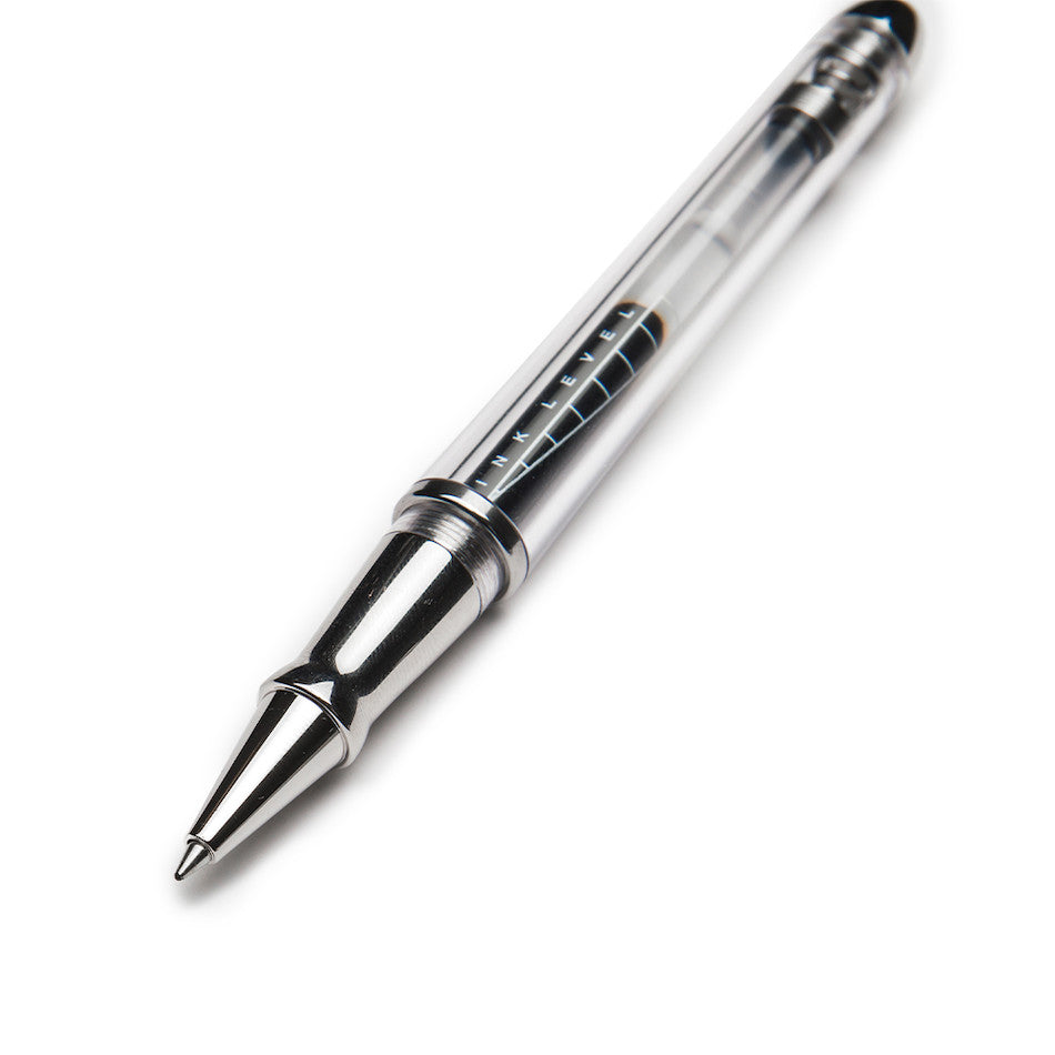 Pineider Avatar UR Demo Black Finitures Rollerball Pen Clear by Pineider at Cult Pens