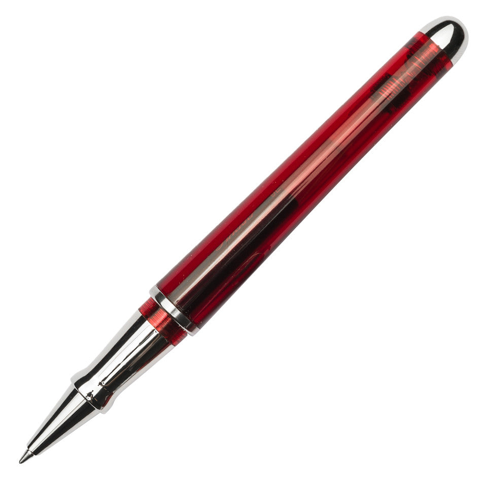 Pineider Avatar UR Demo Black Finitures Rollerball Pen Wine Red