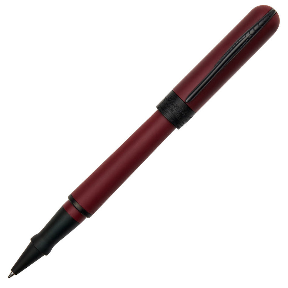 Pineider Avatar UR Matt Black Rollerball Pen Cherry by Pineider at Cult Pens