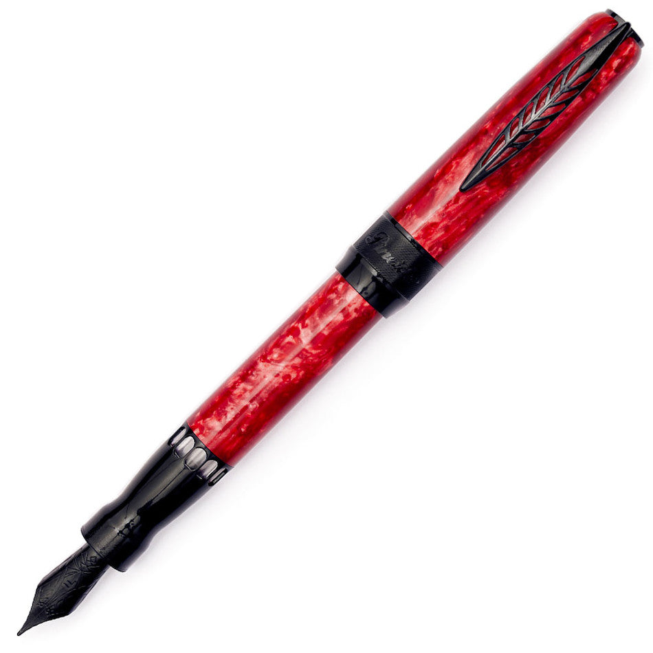 Pineider La Grande Bellezza Rock Fountain Pen Red by Pineider at Cult Pens