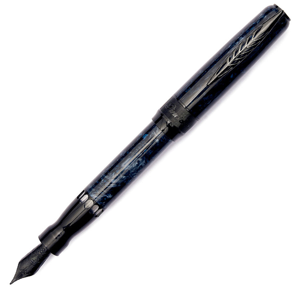 Pineider La Grande Bellezza Rock Fountain Pen Blue by Pineider at Cult Pens