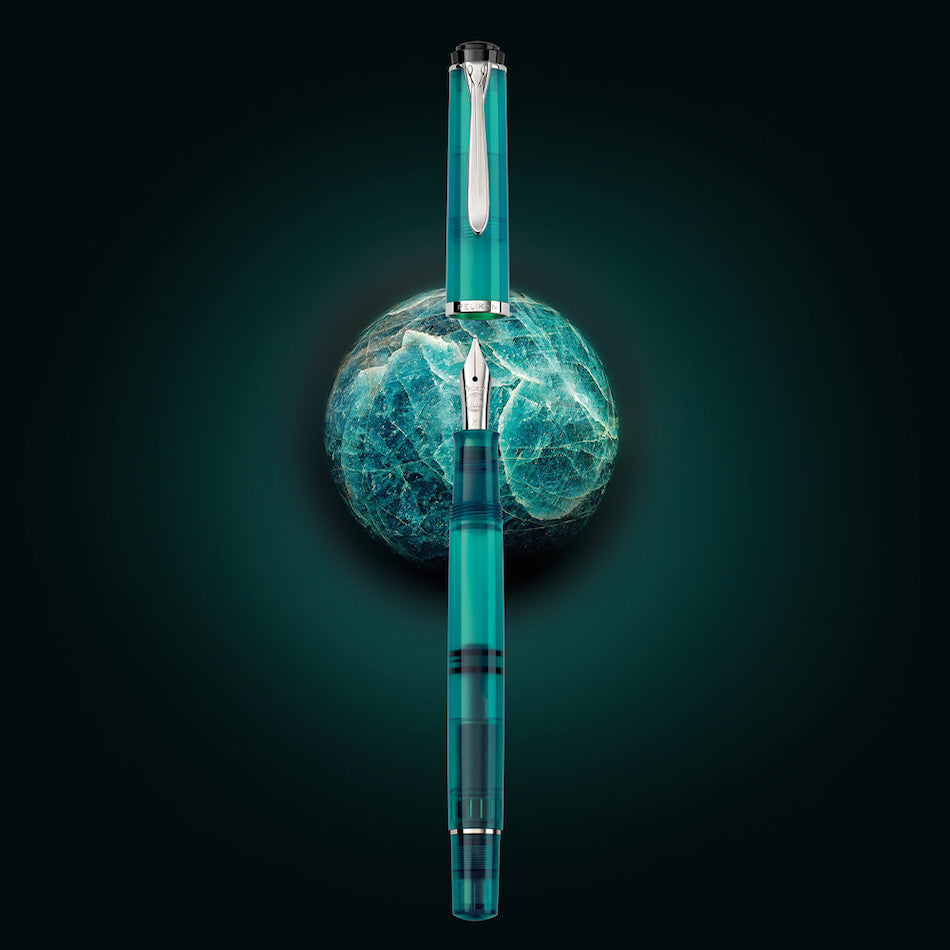 Pelikan Classic M205 Fountain Pen Apatite by Pelikan at Cult Pens