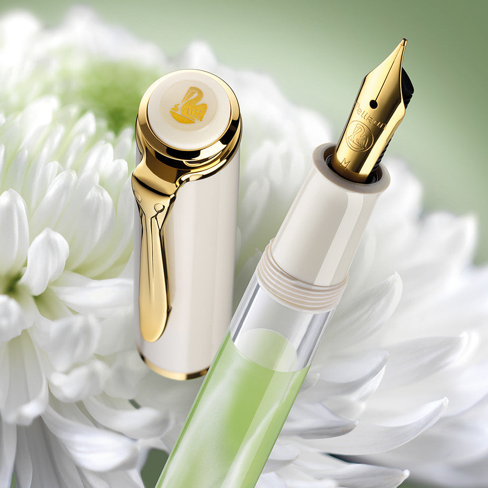 Pelikan Classic M200 Fountain Pen Pastel Green by Pelikan at Cult Pens