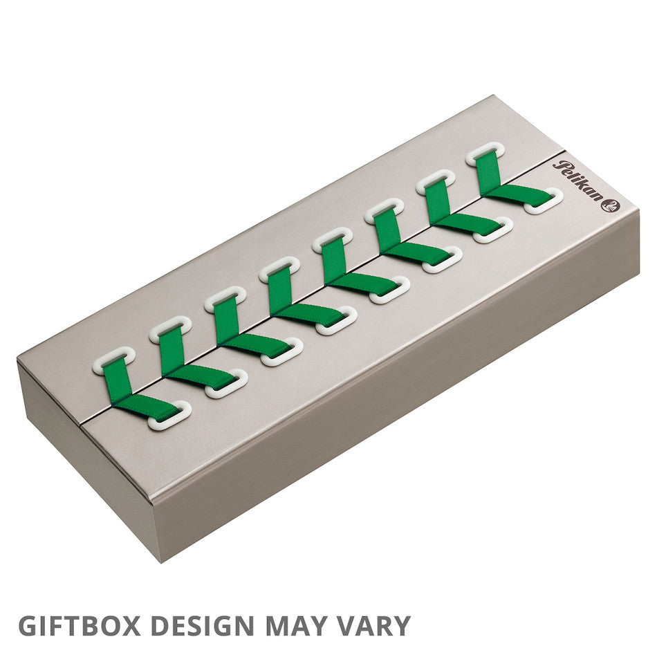 Pelikan Souveran M605 Fountain Pen Green-White Special Edition by Pelikan at Cult Pens