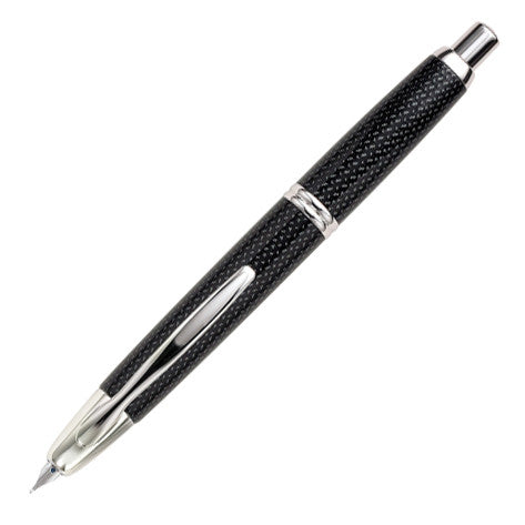Pilot Capless Fountain Pen Carbonesque Black by Pilot at Cult Pens