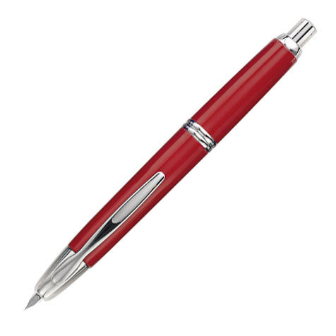 Pilot Capless Fountain Pen Burgundy Rhodium Trim by Pilot at Cult Pens