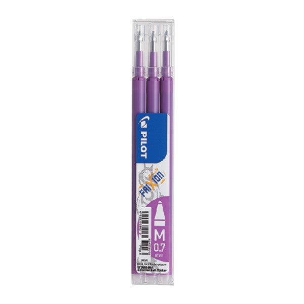 Pilot BLSFR7 Frixion Pen Refill Medium Pack of 3 by Pilot at Cult Pens