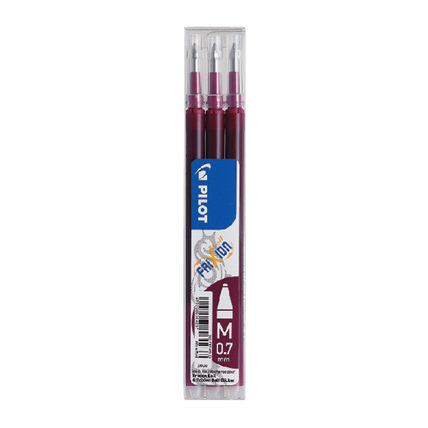 Pilot BLSFR7 Frixion Pen Refill Medium Pack of 3 by Pilot at Cult Pens