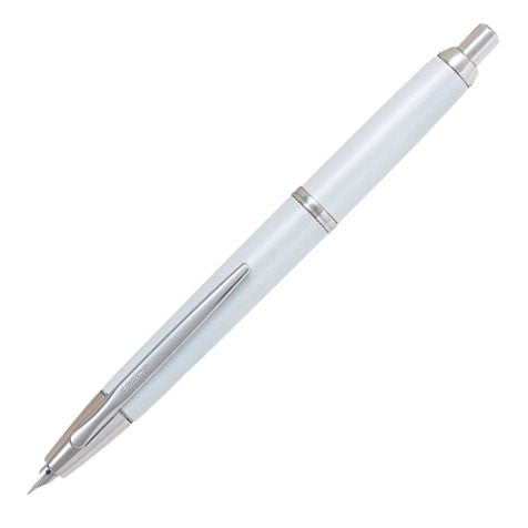 Pilot Capless Decimo Fountain Pen Pearl White by Pilot at Cult Pens