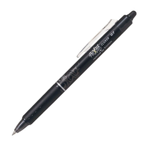 Pilot FriXion Clicker Erasable Rollerball Pen 07 Medium by Pilot at Cult Pens