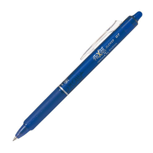 Pilot FriXion Clicker Erasable Rollerball Pen 07 Medium by Pilot at Cult Pens