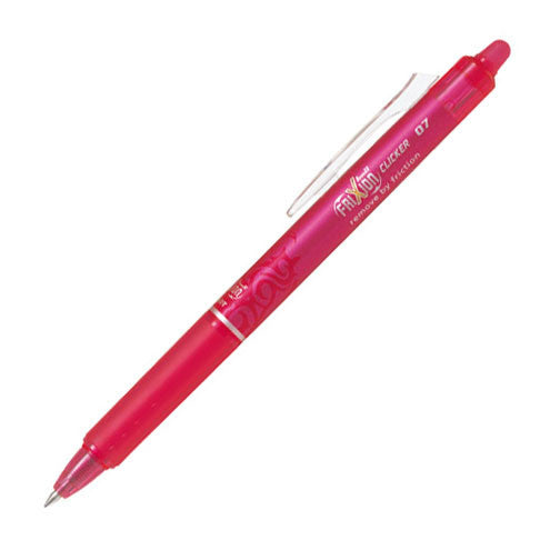 Pilot FriXion Clicker Erasable Rollerball Pen 07 Medium by Pilot at Cult Pens