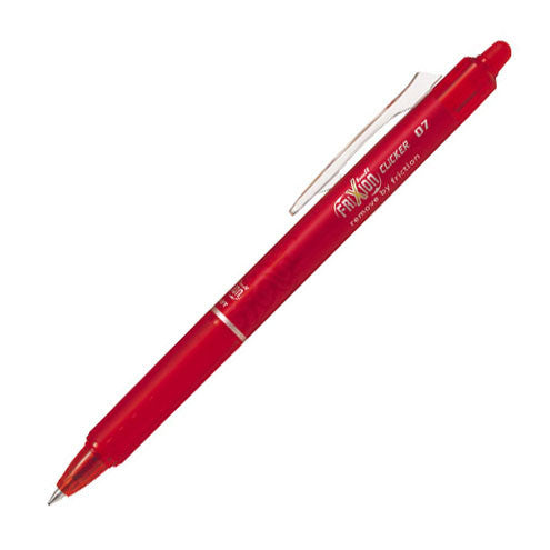Pilot FriXion Clicker Erasable Rollerball Pen 07 Medium by Pilot at Cult Pens
