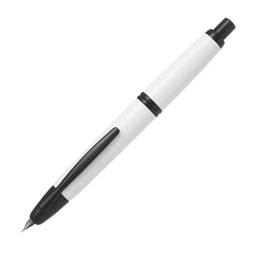 Pilot Capless Fountain Pen Black and White by Pilot at Cult Pens