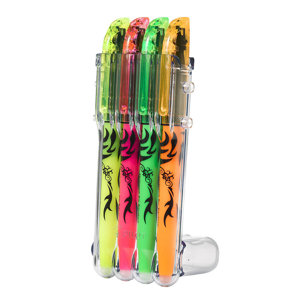 Pilot FriXion Light Erasable Highlighter Assorted Set of 4 by Pilot at Cult Pens