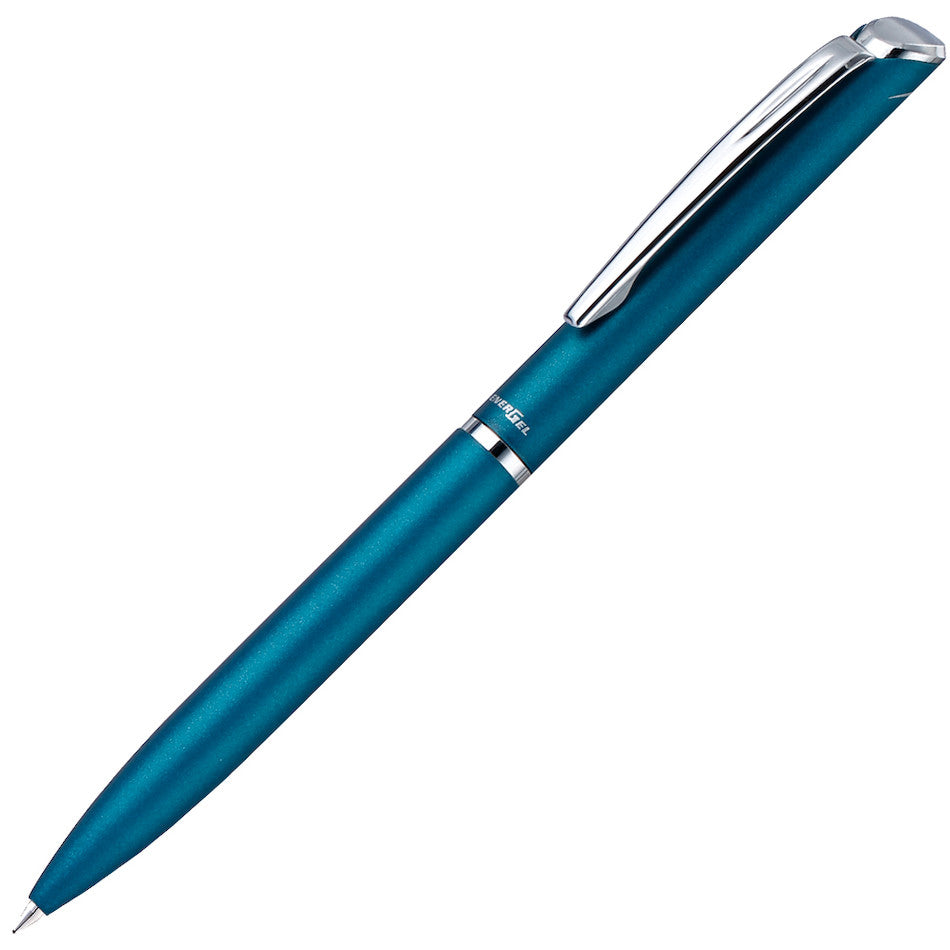 Pentel EnerGel Philography Retractable Rollerball Pen Teal with Gift Box by Pentel at Cult Pens