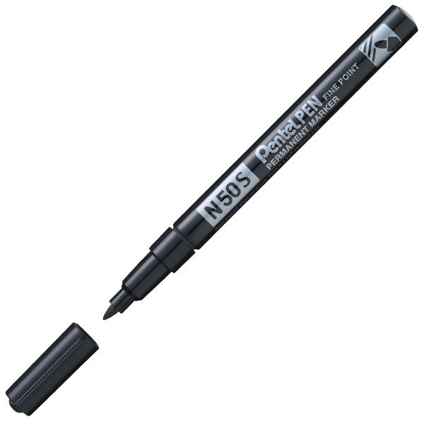 Pentel N50S Permanent Marker Fine by Pentel at Cult Pens