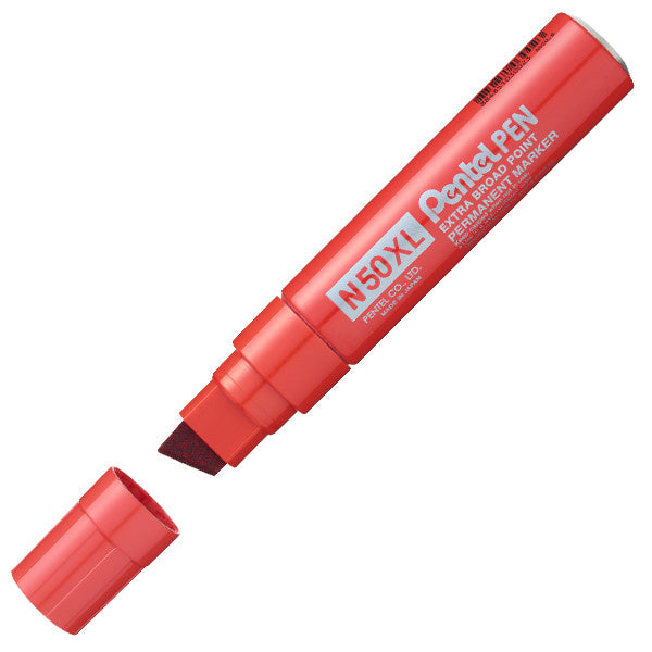 Pentel N50XL Permanent Marker Extra Broad Chisel by Pentel at Cult Pens