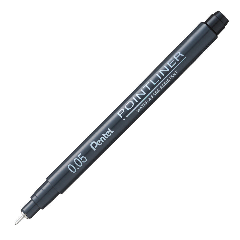Pentel Pointliner Pen Black Set of 5 Assorted by Pentel at Cult Pens
