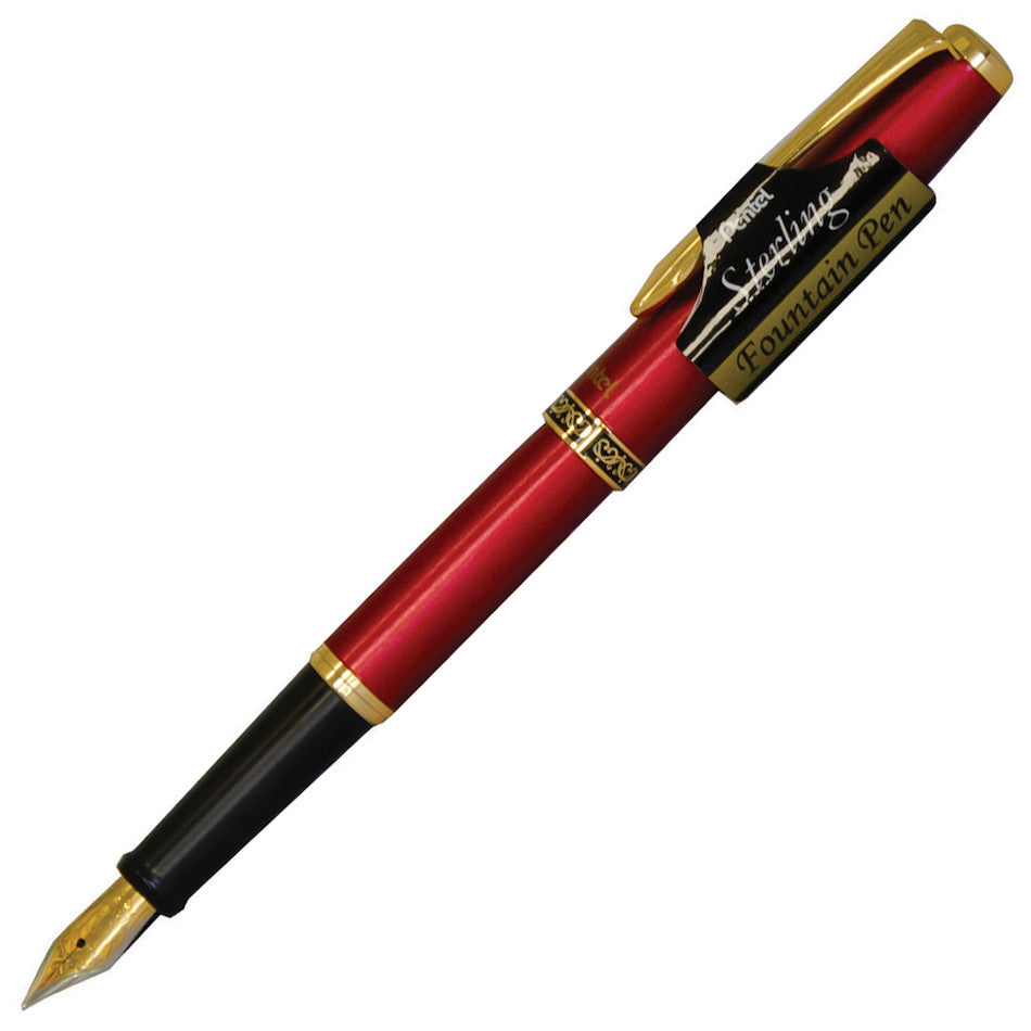 Pentel Sterling Fountain Pen Garnet by Pentel at Cult Pens
