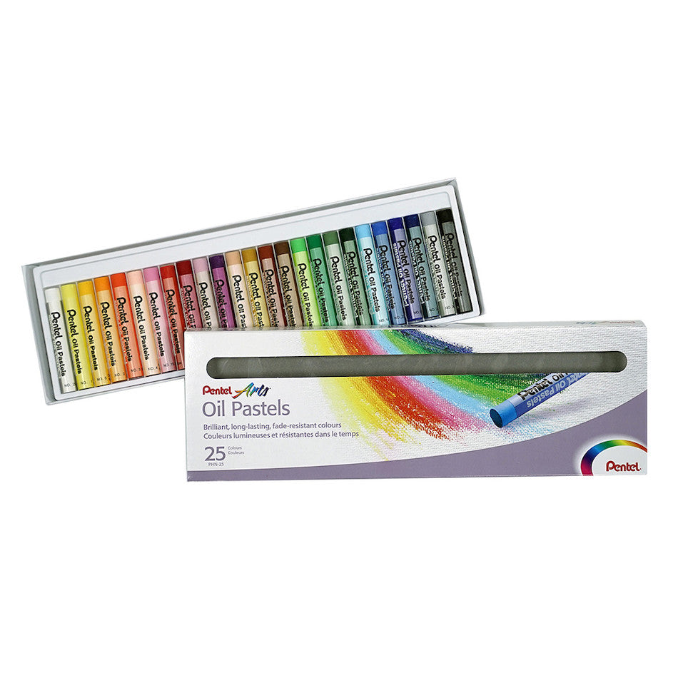 Pentel Oil Pastel Set of 25 by Pentel at Cult Pens